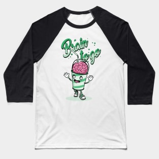 Brain to go Baseball T-Shirt